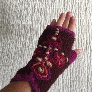 NWOT French Knot wool hand warmers